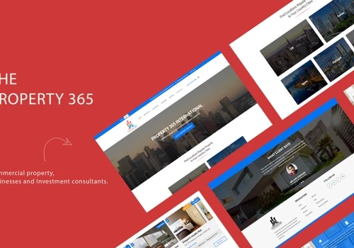 Website, Branding & SMM Services - Real Estate