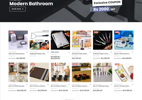Nexus Narrow E-commerce Website
