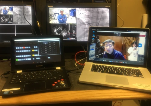 Northwest Telemedicine live surgical broadcast to Beijing, China