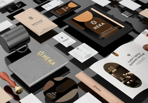 Re-branding Project for Heka Lighting & Design