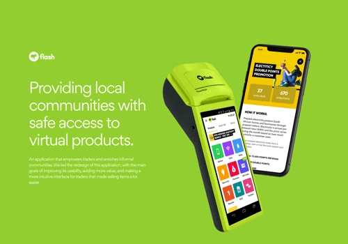 Flash Mobile Application and Point of Sale