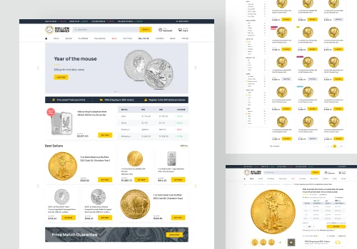 Bullion Exchange - eCommerce