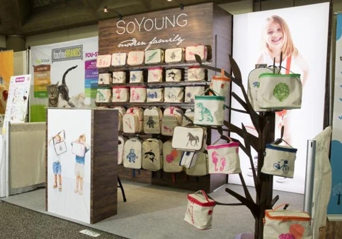 SoYoung Backlit Trade Show Display