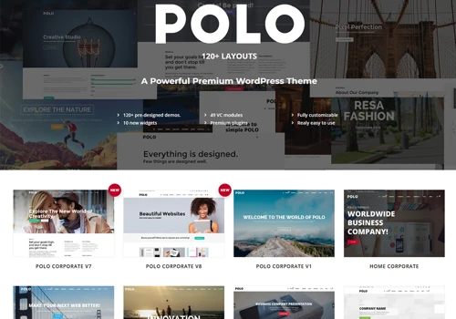 Polo - Responsive Multi-Purpose WordPress Theme
