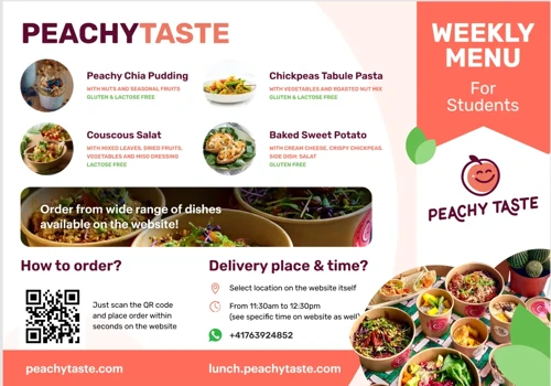 Eat Peachy Homemade Food Delivery