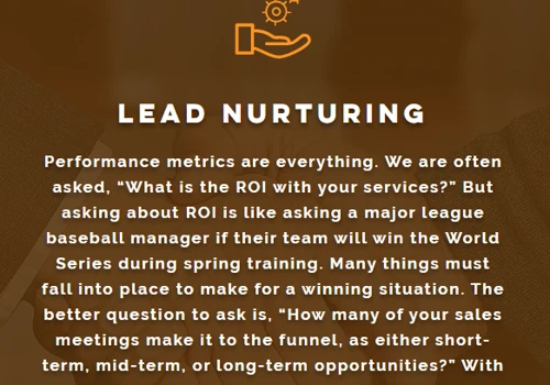 Lead Nurturing