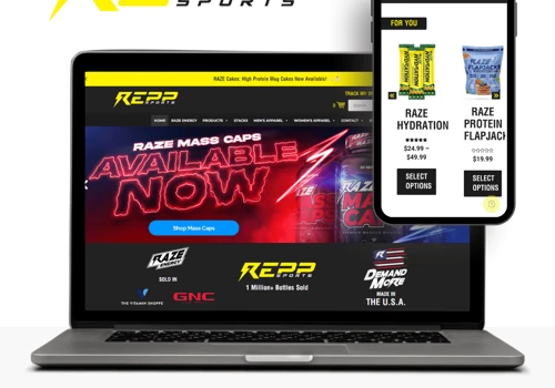 Website, SEO, Branding & Marketing (REPP Sports)
