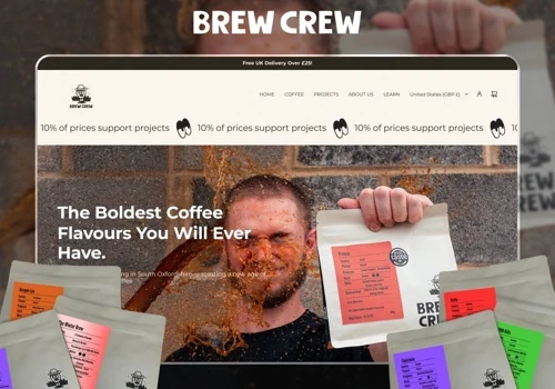 Shopify Migration for Brew Crew Coffee