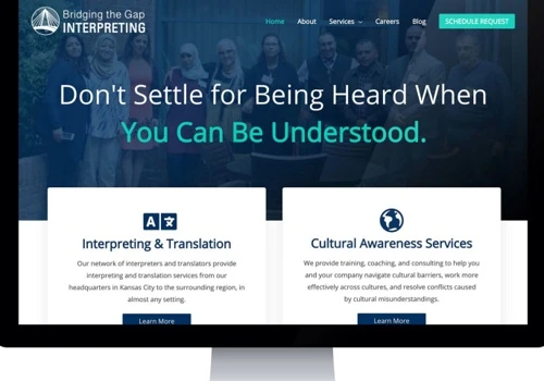 Bridging the Gap Interpreting Website Redesign