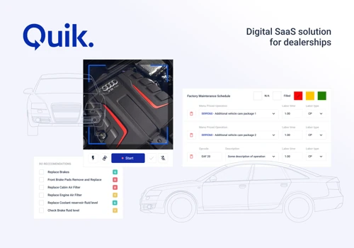 End-to-end SaaS solution for automotive industry