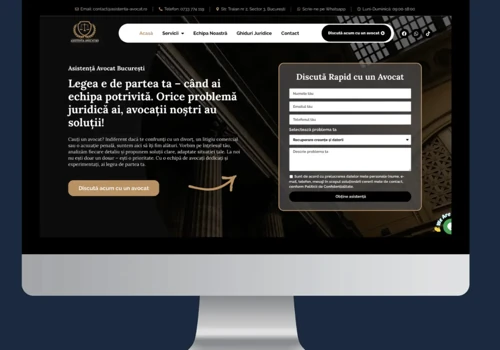 Asistenta-avocat.ro – SEO Case Study for Legal Ser