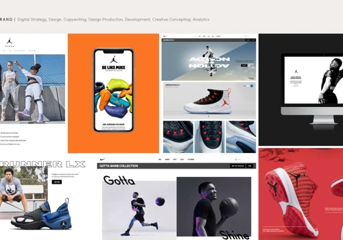 Jordan Brand Website Design/Development