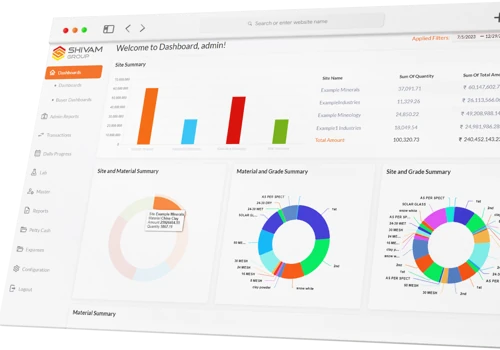 Shivam Group - Custom ERP Development for mines