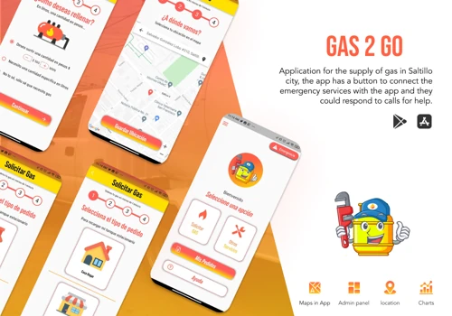 Delivery App for LP GAS refueling