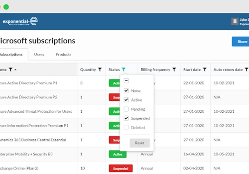 Bespoke customer portal