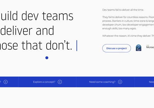 Website design and development in Wordpress