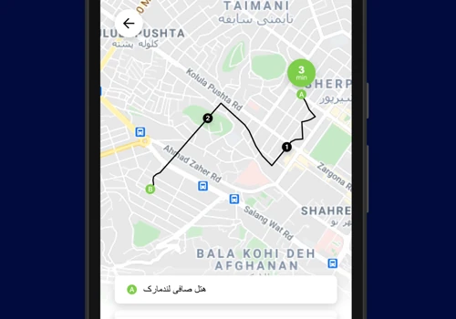 Kaweyan Cabs: taxi in Kabul