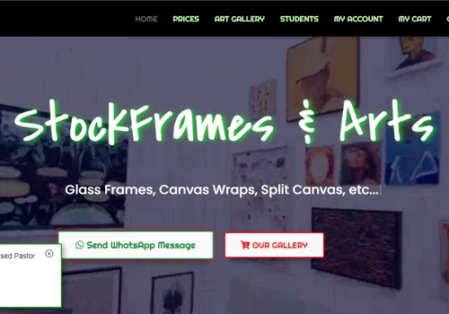 Stockframes and Arts - Website Development and SEO