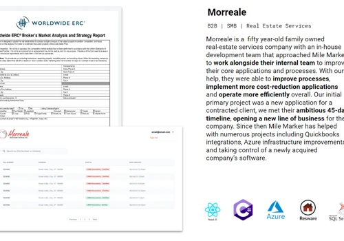 Morreale - Monthly Product Team