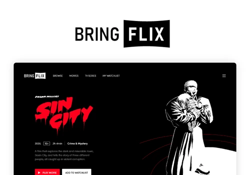 BRING FLIX - VOD Platform