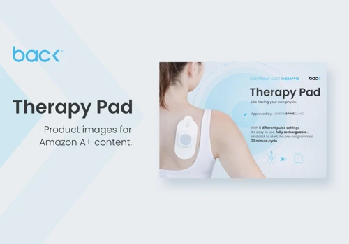 Therapy Pad — Amazon A+ content