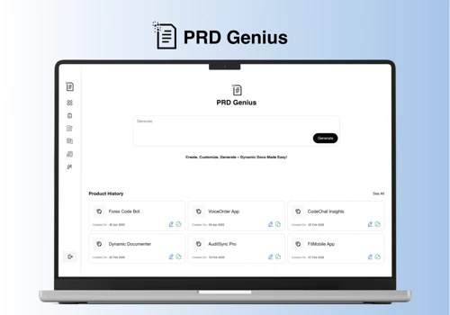 AI Powered PRD Generator