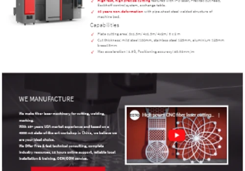 Landing page creation.