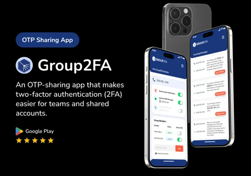 Group2FA - A utility app to forward OTPs