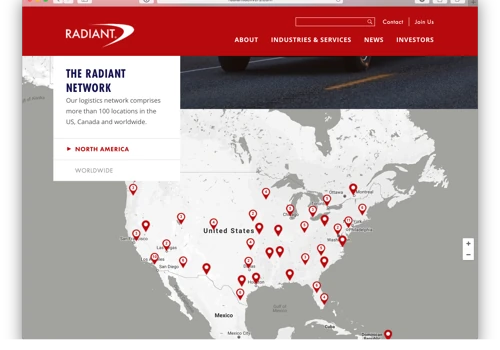 Logistics Company Location Finder
