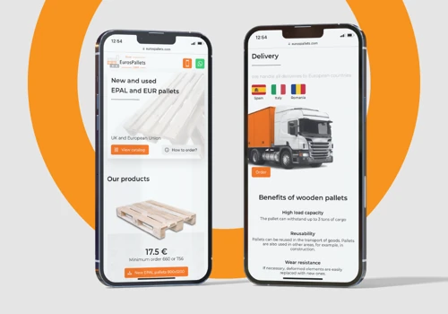 Eurospallets Website Development