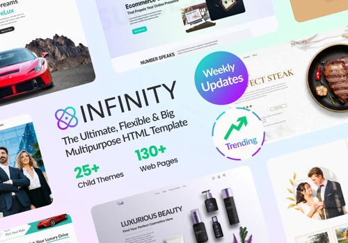 Infinity - Ultimate Multipurpose HTML Template