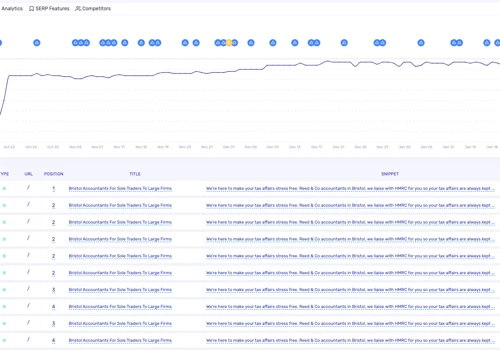 Local Accounting Firm's SEO Success