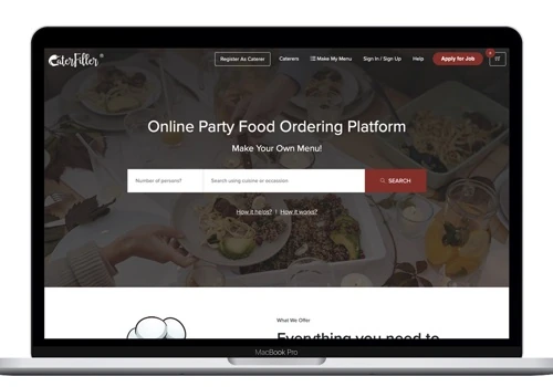 CaterFiller Website & SEO