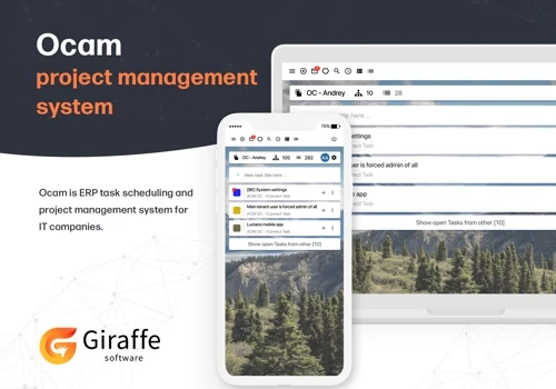 Ocam - task schedule and project management system