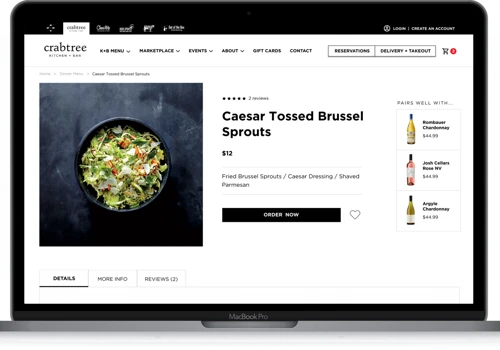 Crabtree Kitchen + Bar Case Study