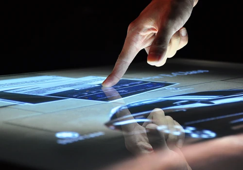 Multitouch UI/UX with app development for touchscreens for Mercedes Benz.