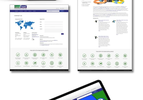 CommFront - Web Portfolio