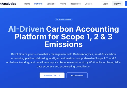 AI-Enhanced Carbon Accounting & Emissions Assessme