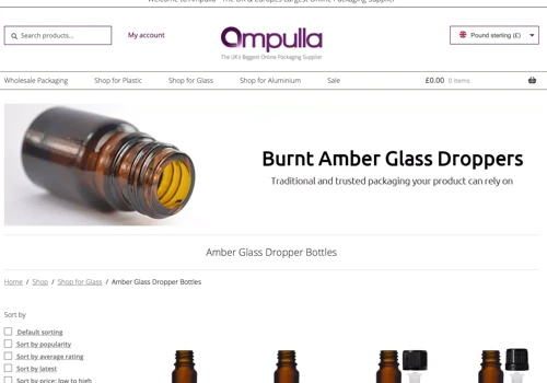 Support biggest online packaging supplier