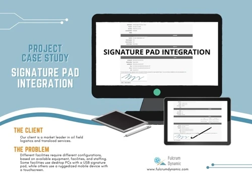 Signature Pad Integration