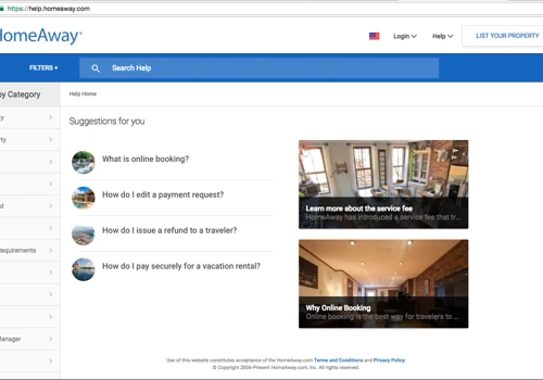 HomeAway Help Center