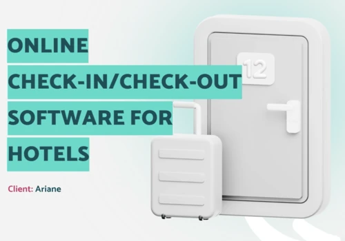 Online check-in/check-out software for hotels