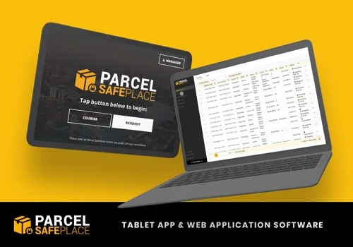 Parcel storage solution App & Web Application