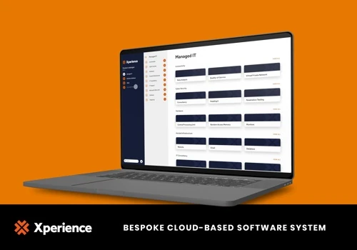 Bespoke cloud-based software system