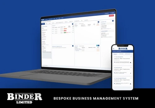 Bespoke business management system