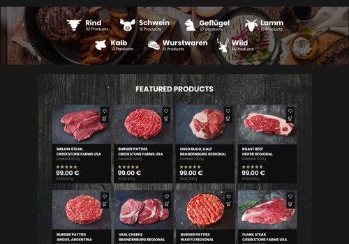 Fleisch online kaufen | Premium Fleisch | GourmetC