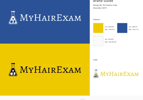 Logo Design for My hair exam