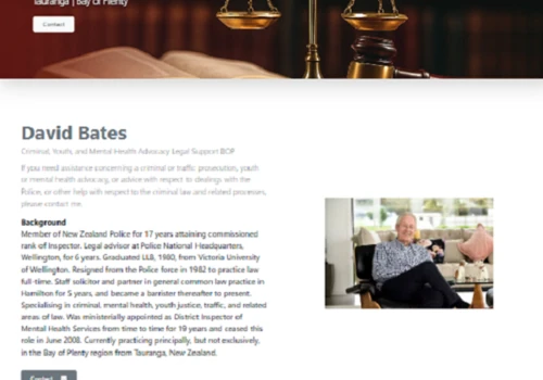 Bates Law Website Redesign
