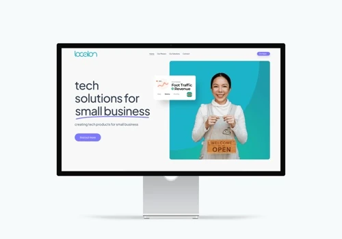 LocalOn Website Design