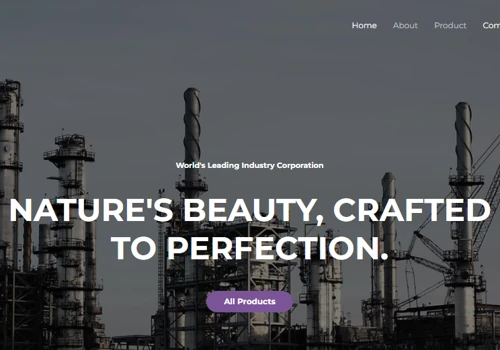B2B Business Website, Manufacturer Horn Products